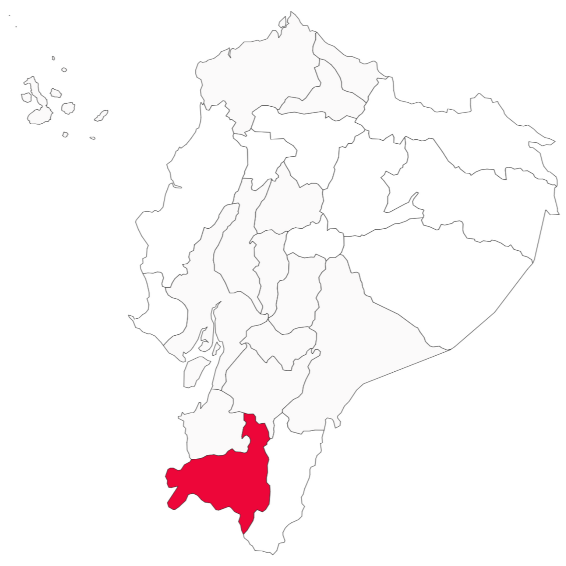 Loja Ecuador Map